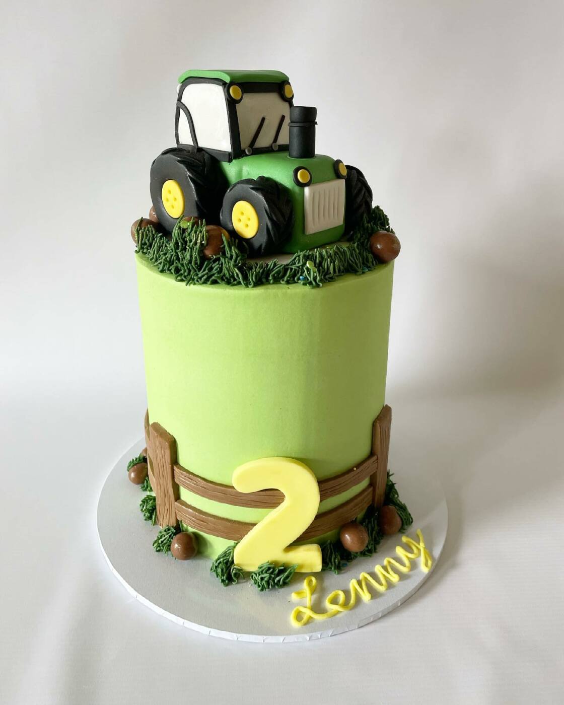Farm Tractor Birthday Cake – A Little of This and That